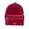 Coach Bags | Coach Ellis Red Nylon Backpack Purse With Double Zipper Top W/Two Compartments | Color: Red | Size: Os