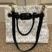 Michael Kors Bags | Michael Kors- Large White/Navy Laptop/Work Bag- Great Condition! | Color: Blue/White | Size: Os