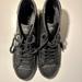 Coach Shoes | Coach Men’s Leather High Top Leather Sneakers Mens Size 12 | Color: Black | Size: 12