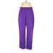 Shein Casual Pants - High Rise: Purple Bottoms - Women's Size 8