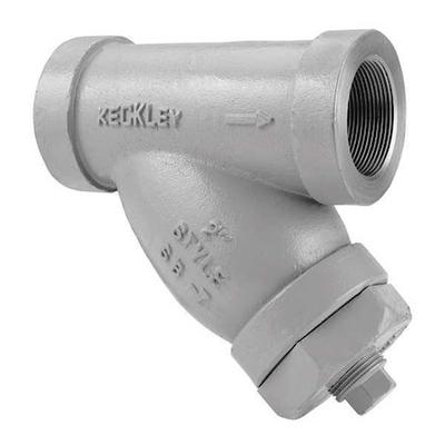 KECKLEY 11/45THY-CS045P34-GTI-SB7 Y Strainer, 1-1/4" Pipe, Threaded, Carbon