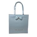 Ted Baker Alacon Plain Bow Icon Large Shopper Tote bag in Light Blue