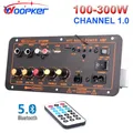 Woopker D100W Scheda amplificatore Bluetooth AMP digitale Max 300W 220V/12V/24V Supporto doppio microfono Lettore MP3