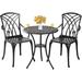 Patio Sets Cast Aluminum Table and Chairs All Weather hair