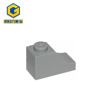 Gobricks GDS-90163 Bogen 1x2 invertiert kompatibel mit Lego 78666 Bausteine Kinderspiel zeug Image