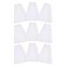 10Pcs Bath Non- Woven Bath Body Wraps Cape Thicken Spa Salon Bath Skirts for ( Assorted Color )