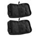 2 PCS Fingertip Pulse Oximeter Case Suitcase Storage Bag Carrying Protective Travel