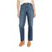 Women s High-Rise Vintage Straight Jeans - Universal Thread Dark Blue 14/32R