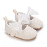 Baby Girls First Walker Shoes Baby Girl Shoes Princess Shoes Crib Shoes Baby Girls Wedding Dress Shoes Soft Sole