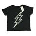 Pre-owned Rockets Of Awesome Girls Black | Silver | Awesome Generator T-Shirt size: 4-5T