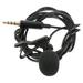 5pcs Lavalier Microphone Clip On Microphone 3.5mm Recording Microphone Lapel Mic