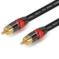 Digital Audio RCA Cable Premium Stereo RCA to RCA Coaxial SPDIF Cable Male Speaker Hifi Subwoofer Cable AV 0.5M