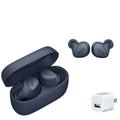 Jabra Elite 2 - True Wireless Earbuds Noise-Isolating Earbuds in Ear Headphones with Charging Plug - Blue