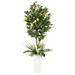 Puleo International 6 ft. Artificial Lemon Tree