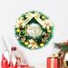 KKCXFJX Clearence!12 Inch Christmas Wreath Outdoor Lighted Christmas Wreath For Front Door Xmas Wreath For Holiday Christmas Party Decorations