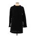 Max Studio Pullover Sweater: Black Tops - Women's Size Medium