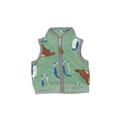 Carter's Vest: Green Jackets & Outerwear - Size Newborn