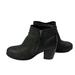 Levi's Shoes | Levi's Black Leather Ankle Zip Up Block Heeled Boho Boots | Color: Black | Size: 9