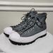 Converse Shoes | Converse Chuck Taylor Lug-Sole Platform Gore Tex Leather High Tops | Color: Gray/White | Size: 6.5