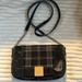 Kate Spade Bags | Kate Spade Plaid Gold Chain Crossbody Purse Bag Preppy | Color: Black | Size: Os