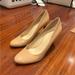 Nine West Shoes | Nine West Nude Pumps 8.5 | Color: Cream/Tan | Size: 8.5