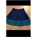 J. Crew Skirts | J Crew Blue Green Embroidered Skirt Small | Color: Blue/Green | Size: S
