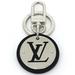 Louis Vuitton Accessories | Louis Vuitton Keychain/Lv Circle Keyring Bag Charm M00741 Silver Black | Color: Black | Size: Os