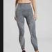 Athleta Pants & Jumpsuits | Like New Athleta 7/8 Impact Tight In Heather Gray And Purple Large. Worn Once. | Color: Gray/Purple | Size: L