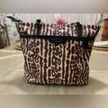 Coach Bags | Euc Coach Nylon Ocelot Animal Print Shoulder Bag With Coach Tag And Dust Bag | Color: Black/Tan | Size: Os