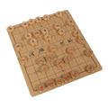 Chinese Chess Game Set, Laser Engraving Portable Educational Chinese Strategy Board Game for Business Interaction