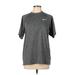 Nike Active T-Shirt: Gray Activewear - Women's Size Large