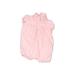 Ralph Lauren Short Sleeve Onesie: Pink Print Bottoms - Size 3 Month