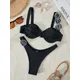 Bikini costume da bagno a due pezzi da donna Bikini reggiseno da sposa Bikini Push Up costumi da