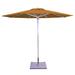 9 Foot Octagon Commercial Umbrella-Sunbrella Solid Colors Fabric Type-Natural Fabric Color-Antique Bronze Pole Finish Bailey Street Home