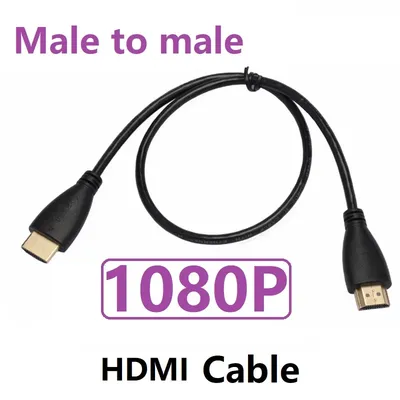 1m 2m 3m Micro-HDMI-kompatibel mit HDMI-Kabel 3d 1080p 1 4 vergoldetes