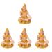 4pcs Decorative Shiva Sculpture Home Decor Yoga Meditation Room Shiva Statue