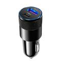 USB Car Charger | Metal Car Cell Phone Charger | 3.1A USB+PD Vehicle Charging Supplies Cell Phone Charger Adapters for Truck RVs and Cars for Laptop and Computer Charging