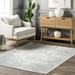 nuLOOM Justine Vintage Medallion Area Rug 5 3 x 7 7 Gray