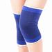 1 Pair Knee Sleeve Brace - Patella Pad- Knee Support for Girls Boys - Soft Knitted Brace for Juvenile Arthritis Relief Joint Pain Meniscus Pain Sports Basketball Running-Blue