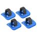 BYARSS Bicycle Frame Buckle CANSUCC 4 Pcs Bike Brake Cable Tube Guide Shifter Adapter Bicycle Frame C Buckle(blue)