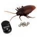 Infrared Remote Control Realistic Mock Fake Cockroach RC Toy Prank Insects Roach