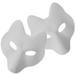 3pcs 2pcs White Paintable Blank DIY Dress for Masquerade Costume