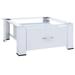 Anself Pedestal with Drawer White