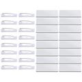 32Pcs Blank Name Tags Name Tags Name Tag With Clip Name Tags Office Worker Name Tags Blank Badges