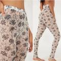 Free People Pants & Jumpsuits | Free People Layered In Lace Leggings. Size Medium | Color: Black/Cream | Size: M