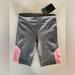 Nike Bottoms | Girls Nike Bike Short - Size Medium | Color: Gray/Pink | Size: Mg