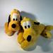 Disney Toys | Disney Store Original Pluto Fluffy Floppy Soft Plush Stuffed 2 Dog Animal Doll | Color: Yellow | Size: 10”