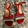 Jessica Simpson Shoes | Jessica Simpson High Heel Shoes | Color: Red | Size: 7.5