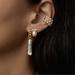 Anthropologie Jewelry | New~ Anthropologie Shashi "Behati" Long Pearl Earrings | Color: Gold/White | Size: Os