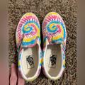 Vans Shoes | Girls Size 1 Tie Dye Vans | Color: Blue/Pink | Size: 1bb